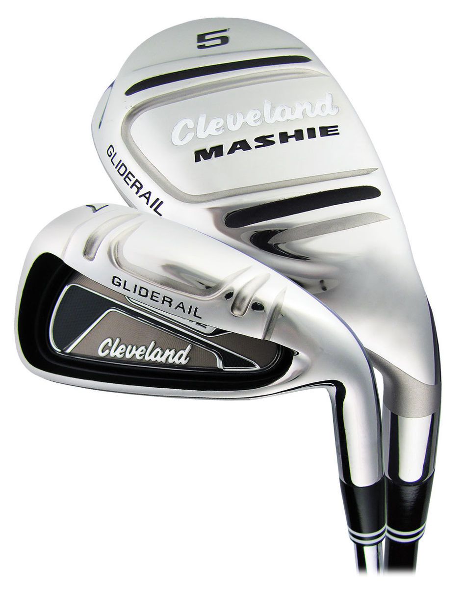 New Cleveland Golf   Mashie Hybrid Irons 3/4/5 Hybrids, 6 PW Regular