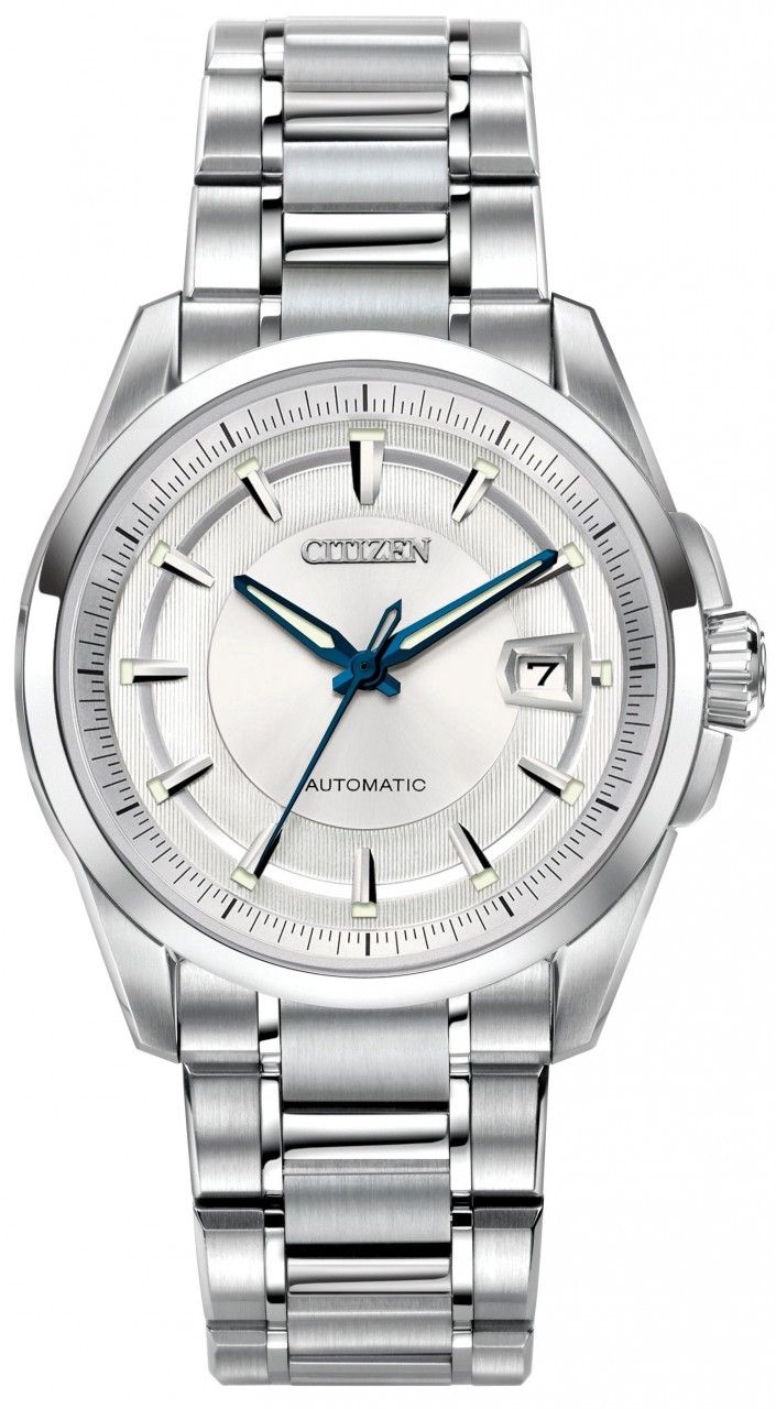 Citizen Signature Mens 42mm S.S. Grand Classic Automatic Watch NB0040