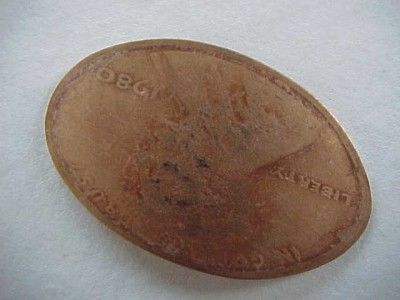 1980 Republican Ronald Reagan for President Elongated Penny Souvenir