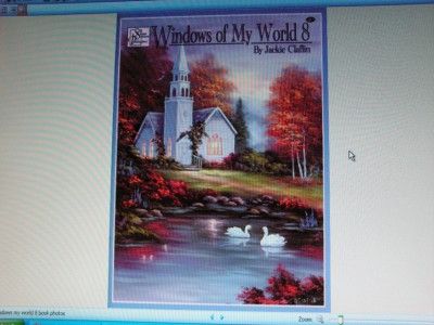 Jackie Claflin Windows of My World 8 Art CD See Pic