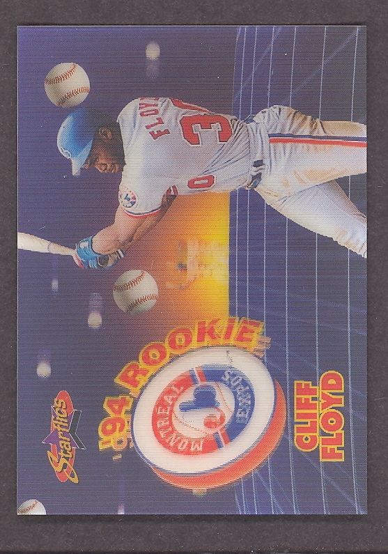 1994 Sportflics Rookie Traded Starflics TR12 Cliff Floy