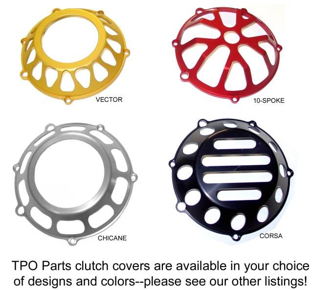 TPO Clutch Cover   Chicane Ducati Sportclassic Paul Smart 1000 LE