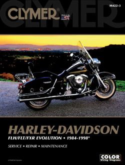 Clymer Repair Service Manual Harley Davidson FL FXR Big Twin Evolution