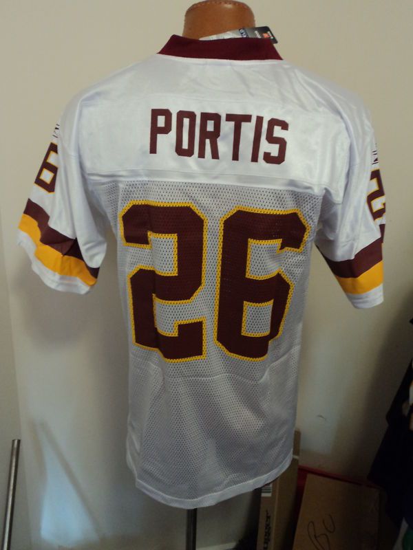 Reebok NFL Redskins Clinton Portis Mens Jersey NWT 2XL