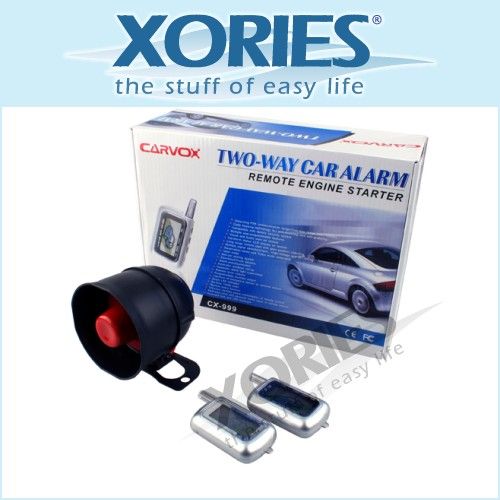 cx 999 engine car alarm security system 2 way 2 remote usd 107 79 free