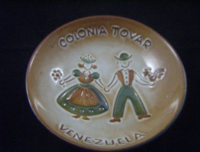 Colonia Tovar Venezuela Art Pottery Bowl Signed Gotek