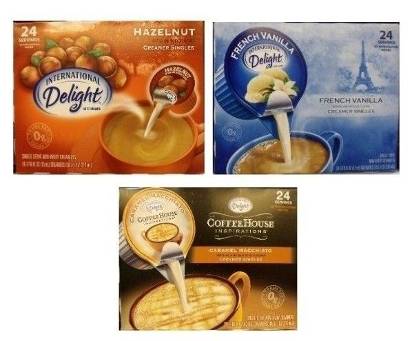 International Delight Coffee Creamer 48 Single Serve 2 Boxes