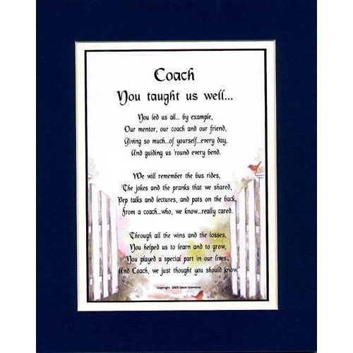 Coach Gift for Coach Football Basketball Soccer Team