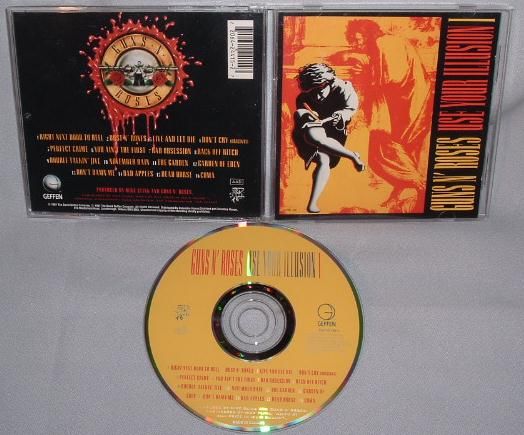 CD Guns Roses Use Your Illusion 1 I and N CH Canada Near Mint