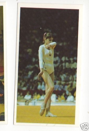 23 Nadia Comaneci Olympic Challenge Card