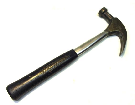 Good Vintage True Temper Rocket Black Grip Claw Hammer on PopScreen