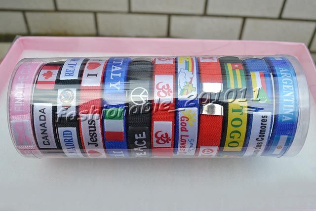  Lots 24pcs Mixed Resin Alloy Cloth Bracelets Bangle Jewelry