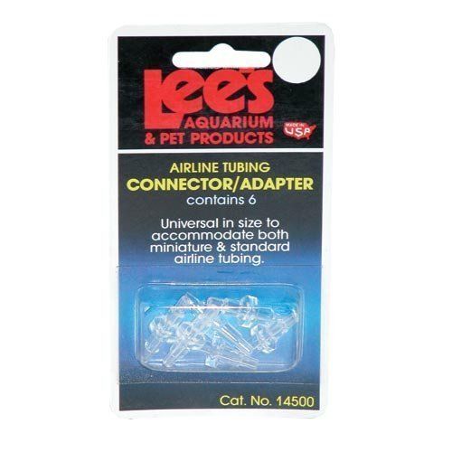 Lees Airline Tubing Connectors Adapters 6 PK