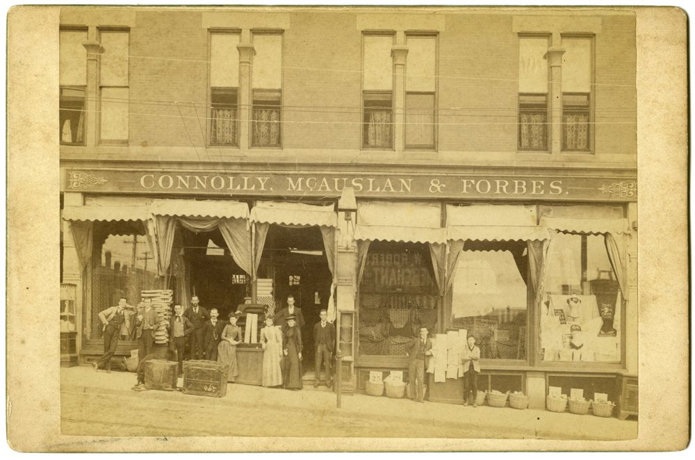 Wonderful Holyoke Massachusetts Storefront by A w Howes Co of Turners