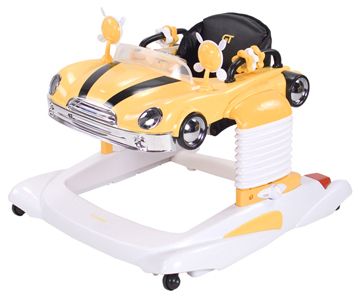 Combi GT All in 1 Activity Car Walker Yellow New