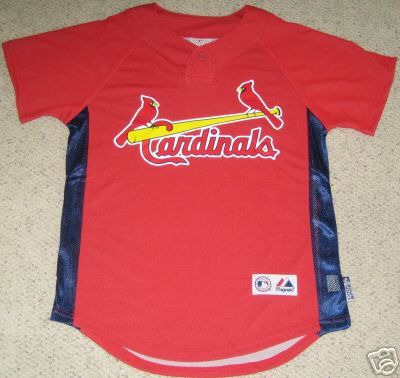 st louis cardinals cool base baseball jersey large