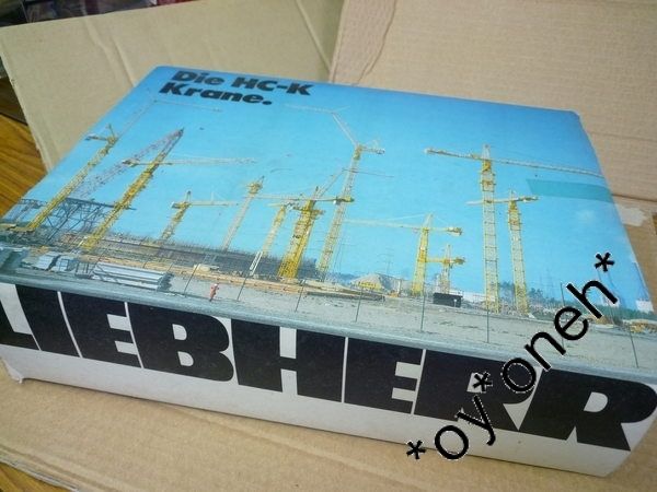 CONRAD 1 87 LIEBHERR HC K TOWER CRANE HO SCALE DIECAST CONSTRUCTION