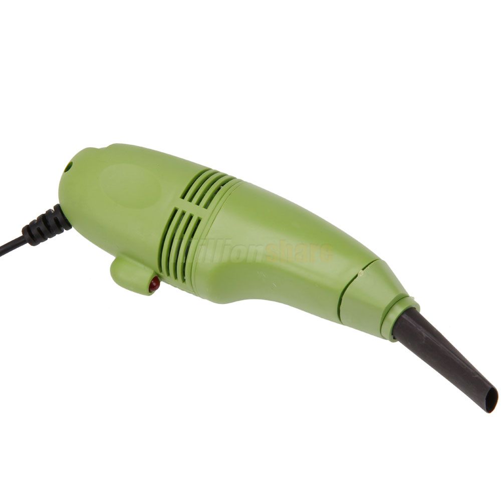 Mini USB Vacuum Computers Cleaner Keyboard Vacuum Cleaner Green