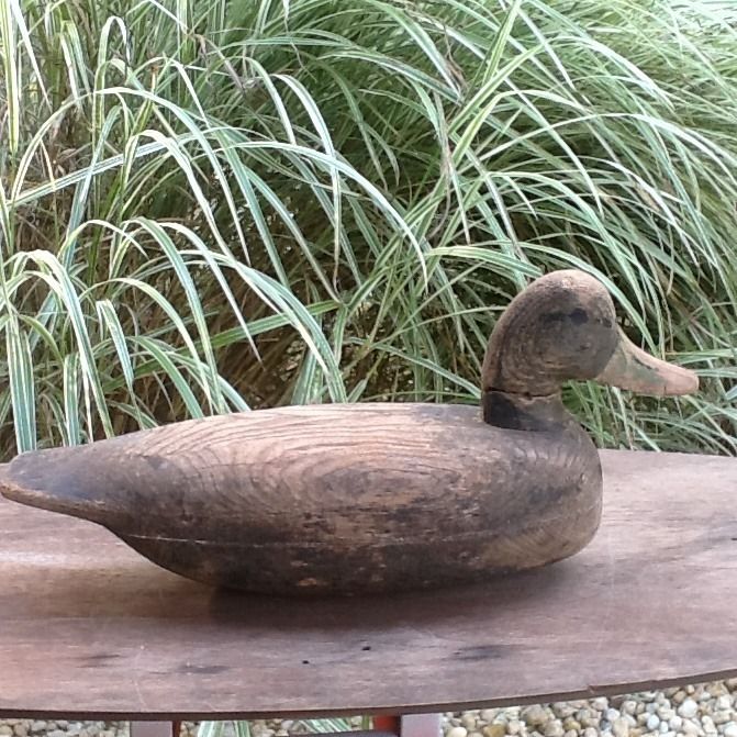 Vintage Ruben Corliss Duck Decoy New Jersey