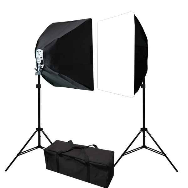   Studio Video Softbox Studio Light Continuous Lighting Kit New JSK123