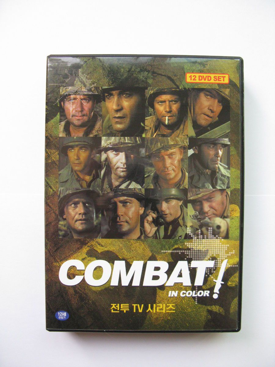 Combat ABC TV Series 24 episodes in a 12 DVD Boxset Vic Morrow Rick