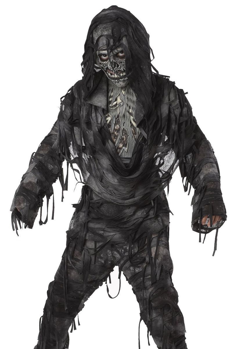 Kids Boys Scary Gross Zombie Mummy Halloween Fancy Dress Costume