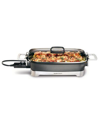 Hamilton Beach 38540 Kitchen Electric Skillet Cooking