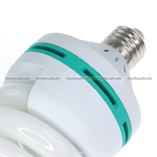  E27 Energy Saving CFL Daylight Photo Video Studio Lamp Bulb 220V~240V