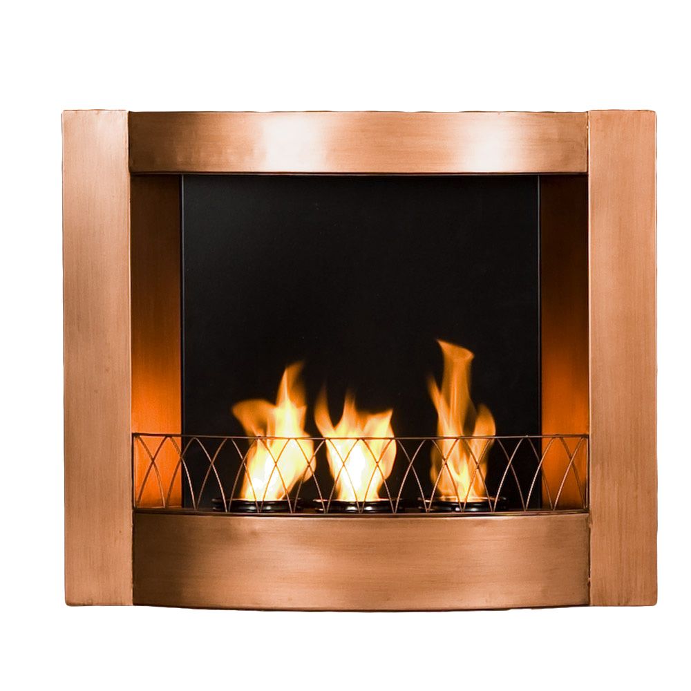  Indoor or Outdoor Gel Fuel Fireplace Copper Finish New FA5805