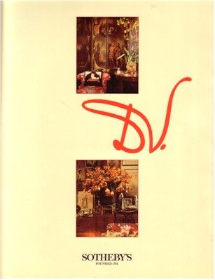 Sothebys Auction Catalog Property Diana Vreeland Estate