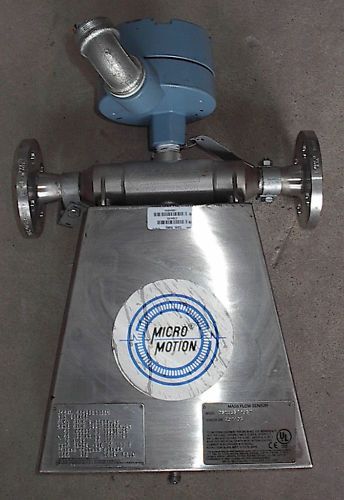 Micro Motion coriolis mass Flow Meter DS025