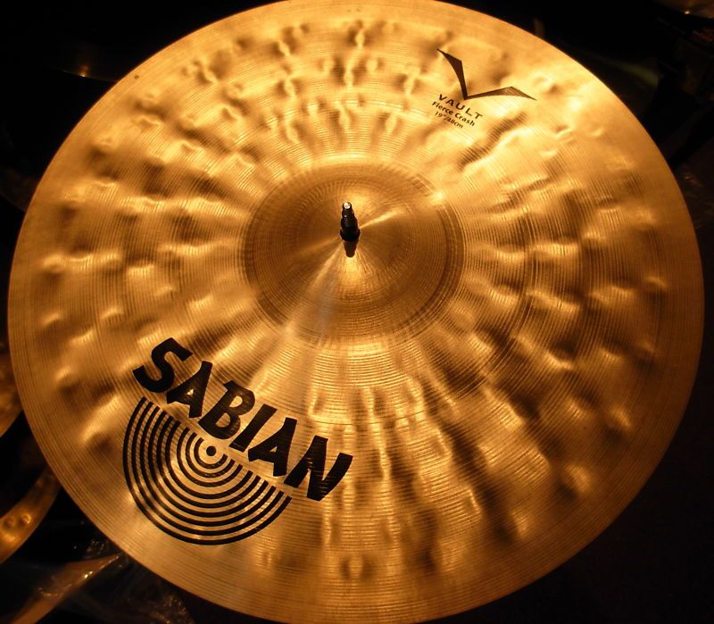 Sabian 19 Vault Fierce Crash JoJo Mayer Video Dem