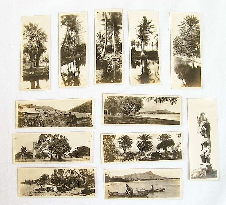  ANTIQUE HAWAIIAN PHOTOS    Hawaii photograph old Diamond Head crater