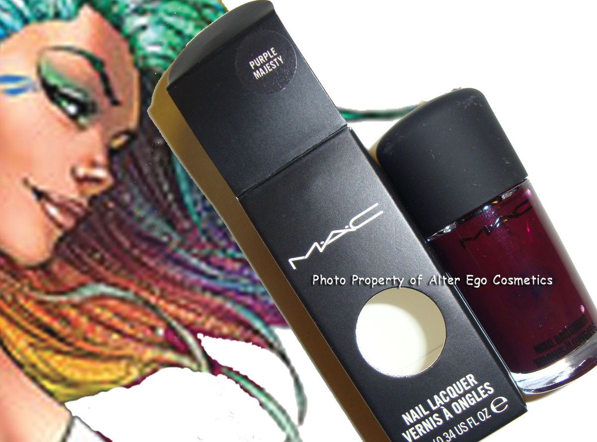 Mac Cosmetics Mac Me Over Purple Majesty Nail Lacquer