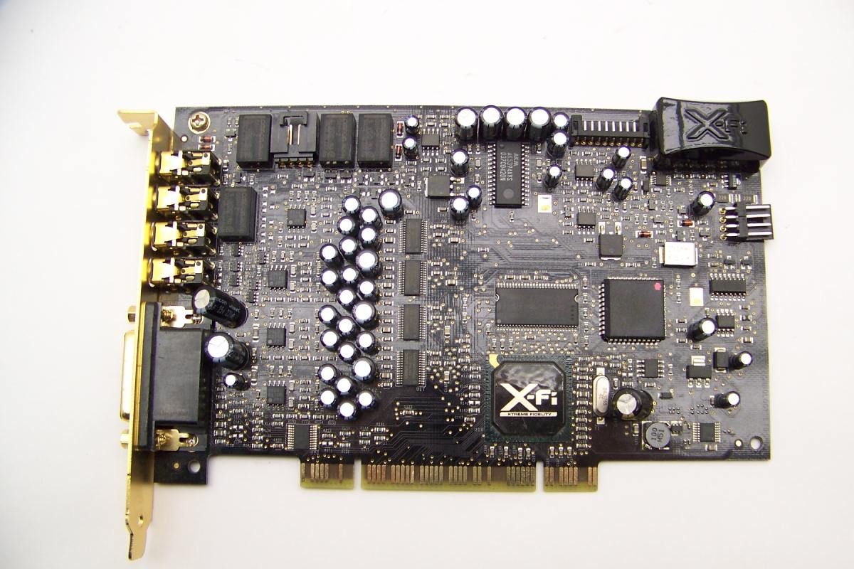 Creative Sound Blaster X Fi Elite Pro SB0550 PCI Auido Card 7.1