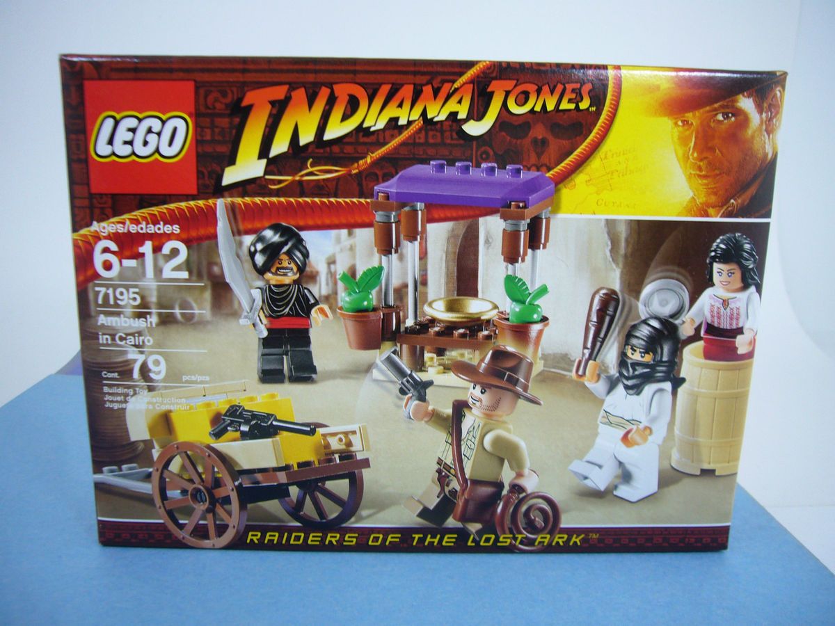Lego Indiana Jones Raiders of the Lost Ark Ambush in Cairo 7195