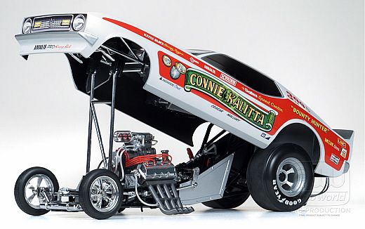 Connie Kalitta 1972 Bounty Hunter 1 4 Mile Legends 1 18 NHRA AW Round