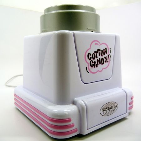 Cotton Candy Machine Nostalgia Electrics Maker PCM 805 Hard Candy Pink