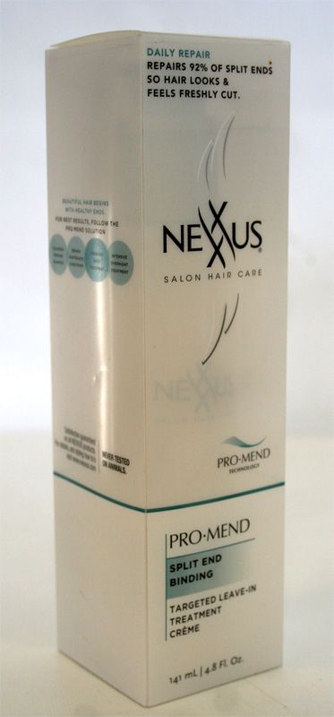 Nexxus Pro Mend Split End Binding Targeted Leave in Treatment Creme 4