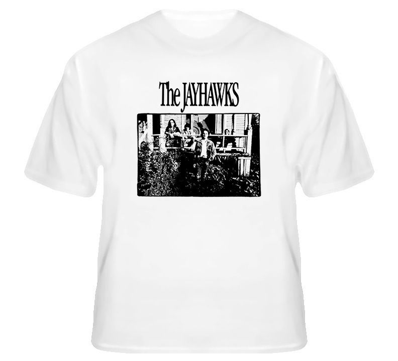 The Jayhawks Music Band Country Rock Cool White T Shirt