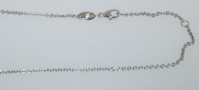 Crivelli 18 KT White Gold and 3 53 Ct Diamond Necklace Stunning