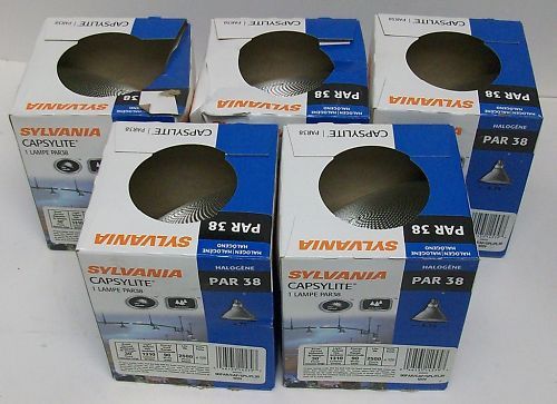 Sylvania Capsylite Floodlight PAR38 120V 90W Lot of 5