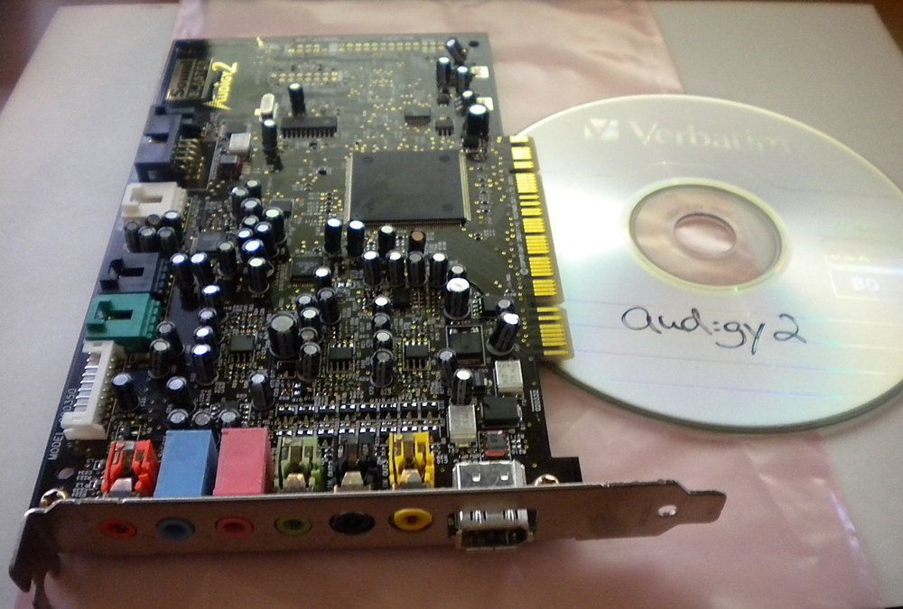 CREATIVE LABS SOUND BLASTER AUDIGY 2 6 1 THX PCI VISTA XP WIN7 SOUND