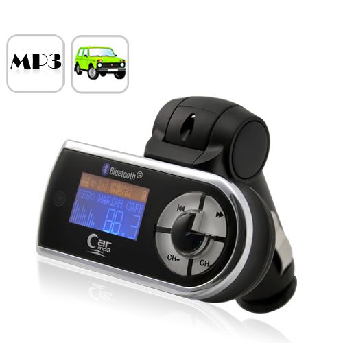 car  player w bluetooth fm transmitter