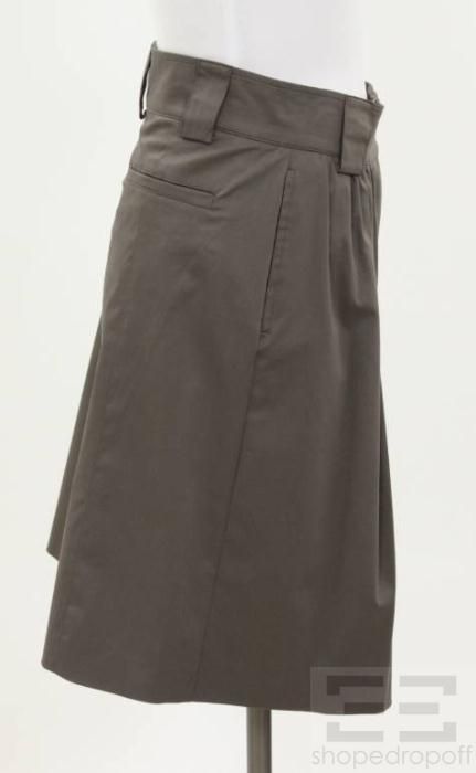 Giorgio Armani Grey Culottes Size 38