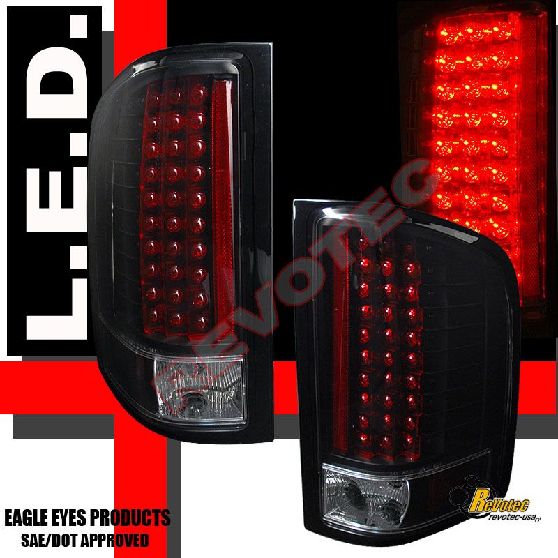 07 08 09 10 11 CHEVY SILVERADO 1500 2500 3500 LED TAIL & 3rd BRAKE