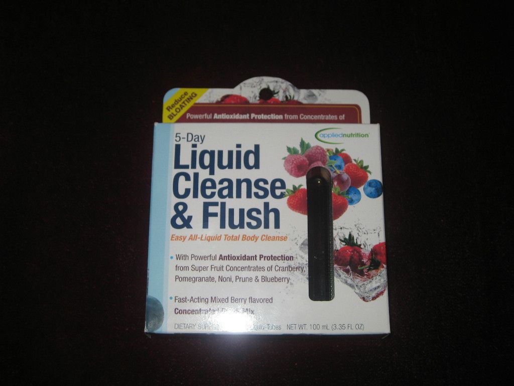 Applied Nutrition 5 Day Total Body Liquid Cleanse Flush Mixed Berry