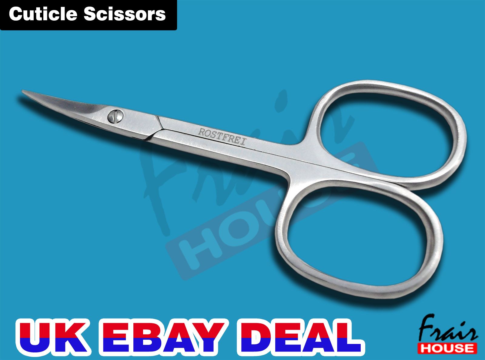 Cuticle Scissors Pro Beauty Manicure Toe Small Nail Art Trimmer Shear