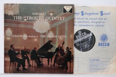 CURZON / VIENNA OCTET  SCHUBERT TROUT SXL 2110