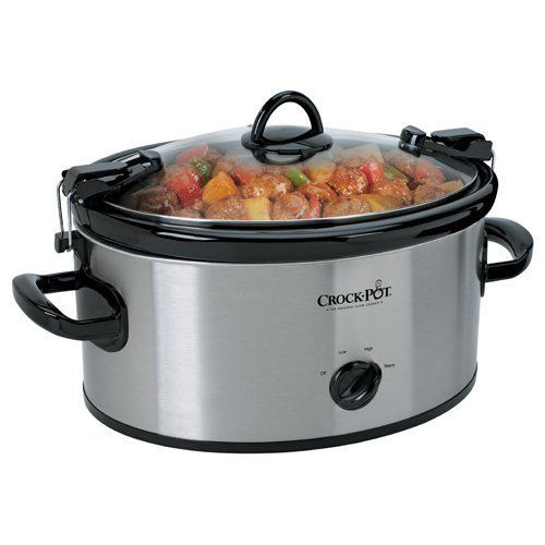 Crock Pot SCCPVL600S Cook N Carry 6 Quart Oval Manual Portable Slow